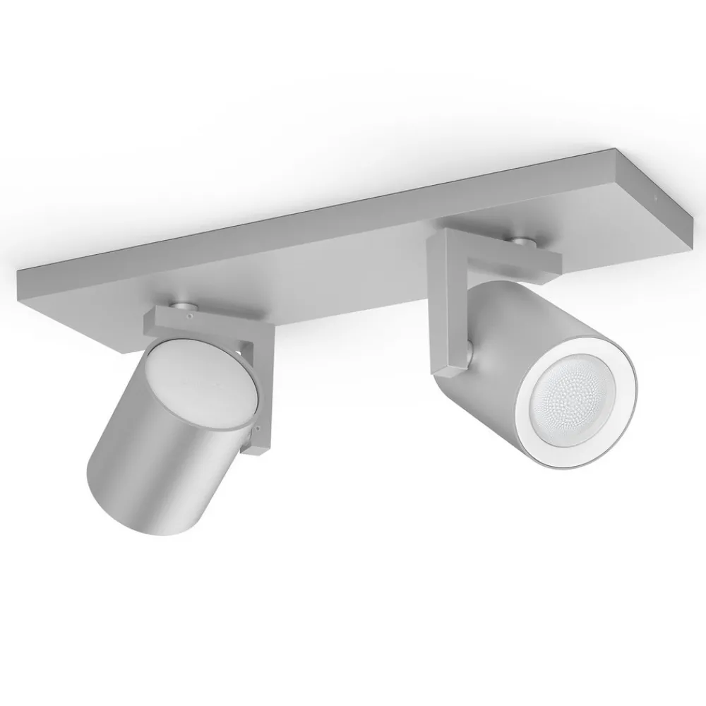 Philips Hue Argenta LED-spot to lyskilder alu Discount