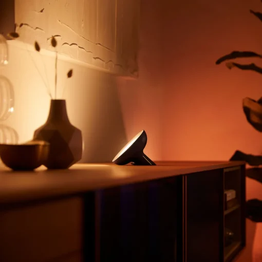Philips Hue Bloom bordlampe svart, white & color Best