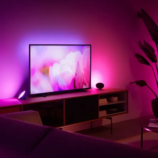Philips Hue Bloom bordlampe svart, white & color Best