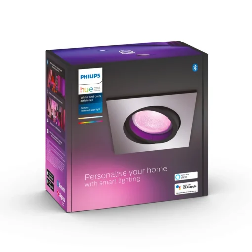 Philips Hue Centura LED-downlight kantet aluminium Clearance