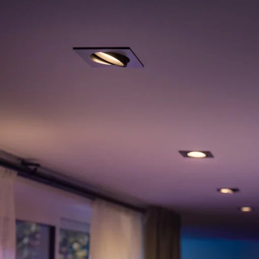 Philips Hue Centura LED-downlight kantet aluminium Clearance