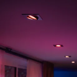 Philips Hue Centura LED-downlight kantet aluminium Clearance