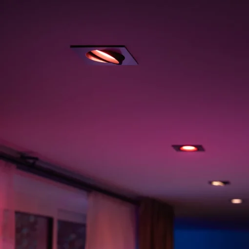 Philips Hue Centura LED-downlight kantet aluminium Clearance