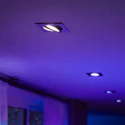 Philips Hue Centura LED-downlight kantet aluminium Clearance