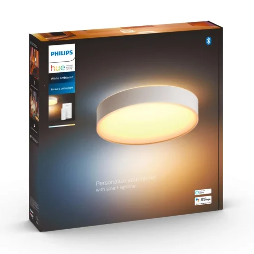 Philips Hue Enrave LED-taklampe 42,5 cm, hvit| Smarthus Belysning