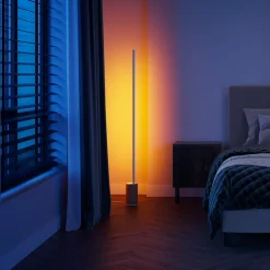 Philips Hue Gradient Signe Oak LED-gulvlampe| Smarthus Belysning