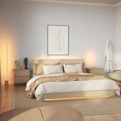 Philips Hue Gradient Signe Oak LED-gulvlampe| Smarthus Belysning