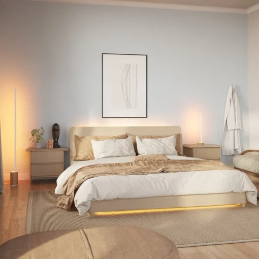 Philips Hue Gradient Signe Oak LED-gulvlampe| Smarthus Belysning