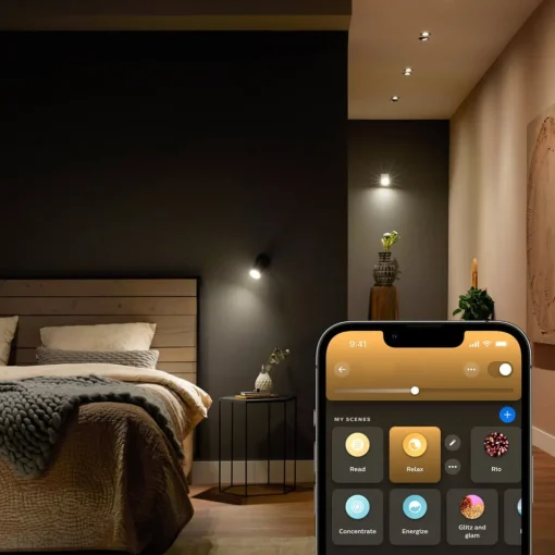 Philips Hue Hvit LED-reflektorpære GU10 4,2 W 2 700 K| Gu10 Pærer|Smarthus Lyspærer