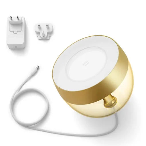 Philips Hue Iris WACA LED-bordlampe, gull| Smarthus Belysning|Bordlamper