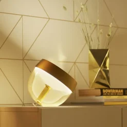Philips Hue Iris WACA LED-bordlampe, gull| Smarthus Belysning|Bordlamper