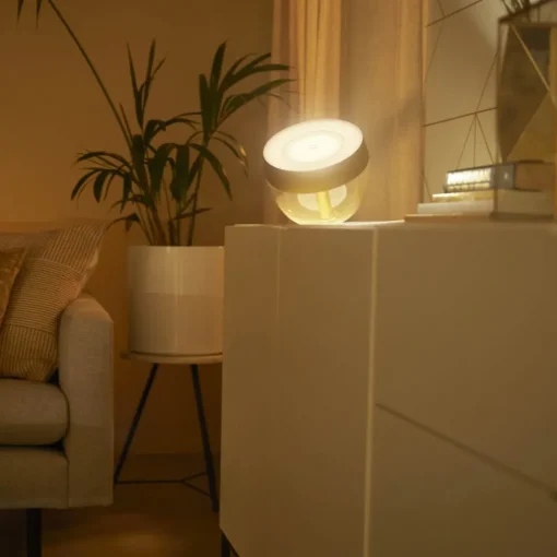 Philips Hue Iris WACA LED-bordlampe, gull| Smarthus Belysning|Bordlamper