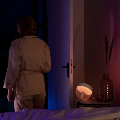 Philips Hue Iris WACA-LED-bordlampe, hvit Sale