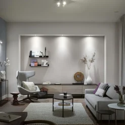 Philips Hue LED-downlight Argenta, hvit, 4 lyskilder RGB CCT Discount