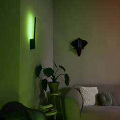 Philips Hue Liane LED-vegglampe, RGBW, svart| Smarthus Belysning