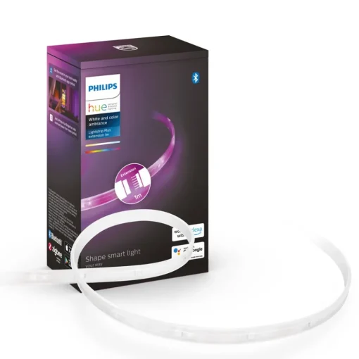 Philips Hue LightStrip Plus 1 m forlengelse| Dekorasjonsbelysning|Smarthus Belysning