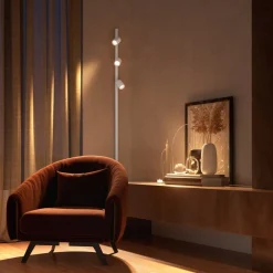 Philips Hue Perifo skinnesystem 4 spoter hvit| Skinnesystem