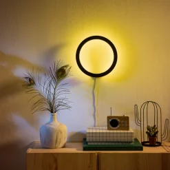 Philips Hue Sana LED-vegglampe, RGBW, svart Sale