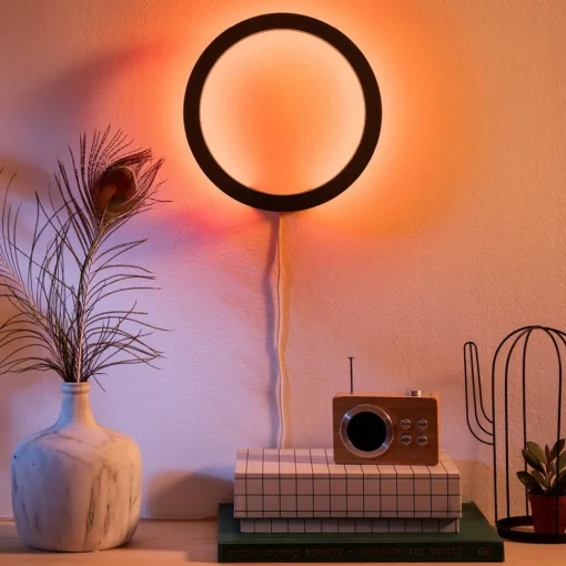 Philips Hue Sana LED-vegglampe, RGBW, svart Sale