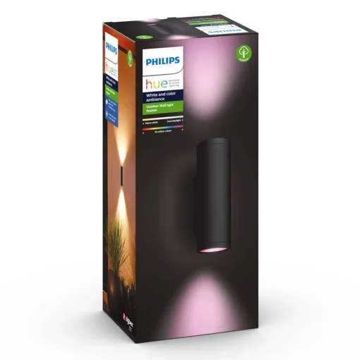Philips Hue WACA Appear utevegglampe Up-and-Down| Kommersiell Utebelysning|Smarthus Utebelysning
