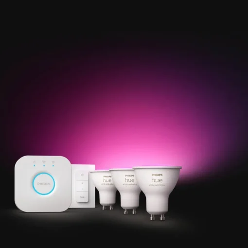 Philips Hue White & Colour Ambiance Starter Kit GU10 4,2W New