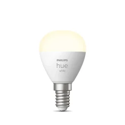 Philips Hue White LED-dråpepære E14 5,7W 2 700 K| E14 Pærer|Dimbar Led-Pære