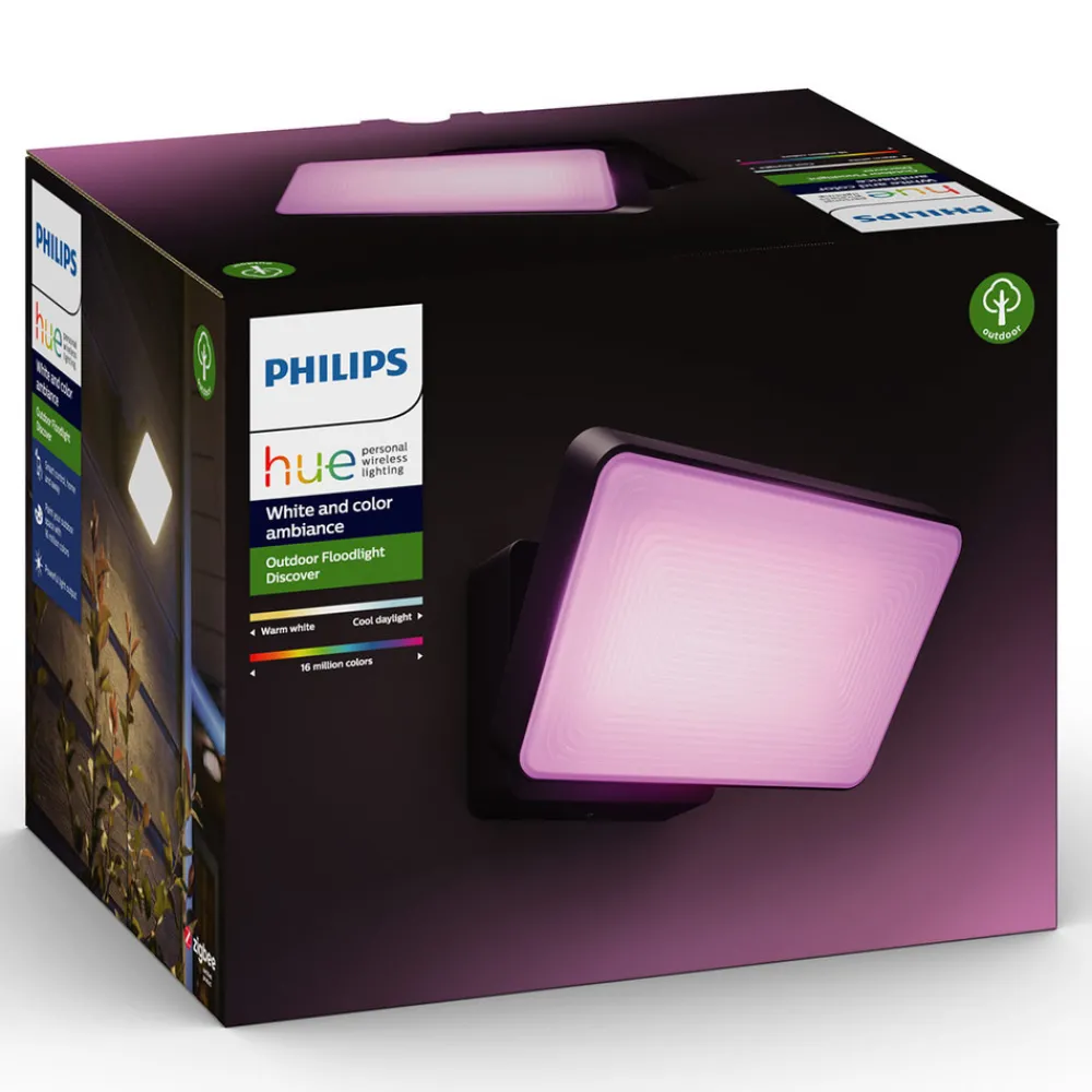 Philips Hue White+Color Discover utendørs LED-spot Online
