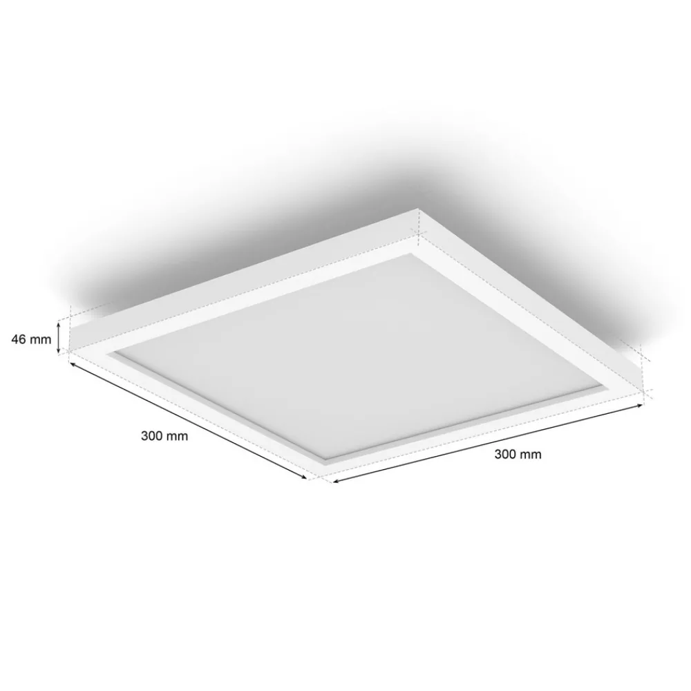 Philips Hue White&Color Surimu panel hvit 30x30cm Hot