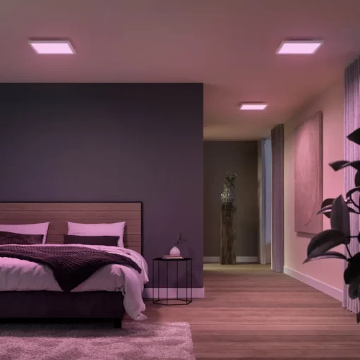 Philips Hue White&Color Surimu panel hvit 30x30cm Hot