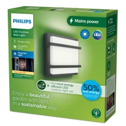 Philips LED utendørs vegglampe Petronia UE