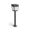 Philips LED-lampe med jordspyd Nissa UE, plast, IP44| Solcellelamper Med Sensor