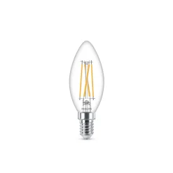 Philips LED-mignonpære E14 2,5W 827 WarmGlow| E14 Pærer|Dimbar Led-Pære