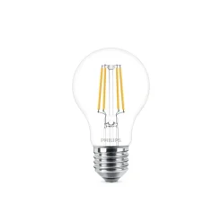Philips LED-pære E27 4,3W 2 700 K filament 2 stk| Filament Pærer|Filament Pærer