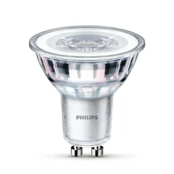 Philips LED-pære GU10 3,5W 275lm 840 klar 36° 2stk| Gu10 Pærer