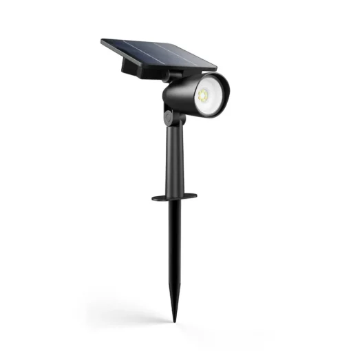 Philips LED-utendørs spot Ashlyn, svart, IP44