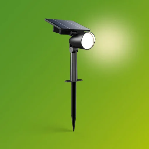 Philips LED-utendørs spot Ashlyn, svart, IP44