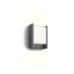 Philips LED-vegglampe Arbour UE, sensor, 2 700 K Hot