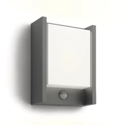 Philips LED-vegglampe Arbour UE, 2-pak, sensor, 2700 K| Vegglamper Med Sensor|Utebelysning Med Sensor