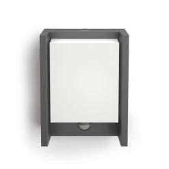 Philips LED-vegglampe Arbour UE, 2-pak, sensor, 2700 K| Vegglamper Med Sensor|Utebelysning Med Sensor