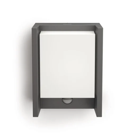 Philips LED-vegglampe Arbour UE, 2-pak, sensor, 2700 K| Vegglamper Med Sensor|Utebelysning Med Sensor