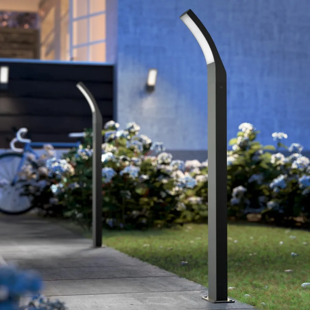 Philips LED-veilampe Splay, 96 cm, 4 000 K, antrasitt, IP44| Kommersiell Utebelysning|Led-Utendørs