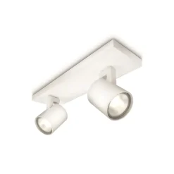 Philips myLiving Runner downlight GU10 2 lyskilder hvit| Spotter I Tak