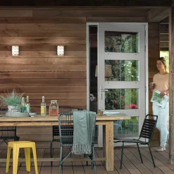 Philips Python utendørs LED-vegglampe i stål| Kommersiell Utebelysning|Vegglamper Utendørs