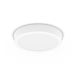 Philips Slim Surface LED 4 000 K rund 21cm hvit| Kontorbelysning