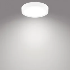 Philips Slim Surface LED 4 000 K rund 21cm hvit| Kontorbelysning