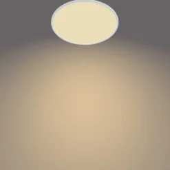 Philips SuperSlim taklampe 2 700K Ø42cm hvit| Kontorbelysning|Led-Innendørs