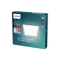 Philips Touch LED-panel 32,8 x 32,8 cm, hvit 4000 K New