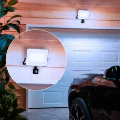 Philips utendørs LED-spot Lois UE Sensor, 24 W, 5000 K IP65| Utebelysning Med Sensor|Utebelysning Med Sensor