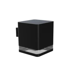 Philips utendørs LED-vegglampe Virona, svart, IP44