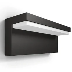 Philips utendørs LED-vegglampe Bustan, 2700 K